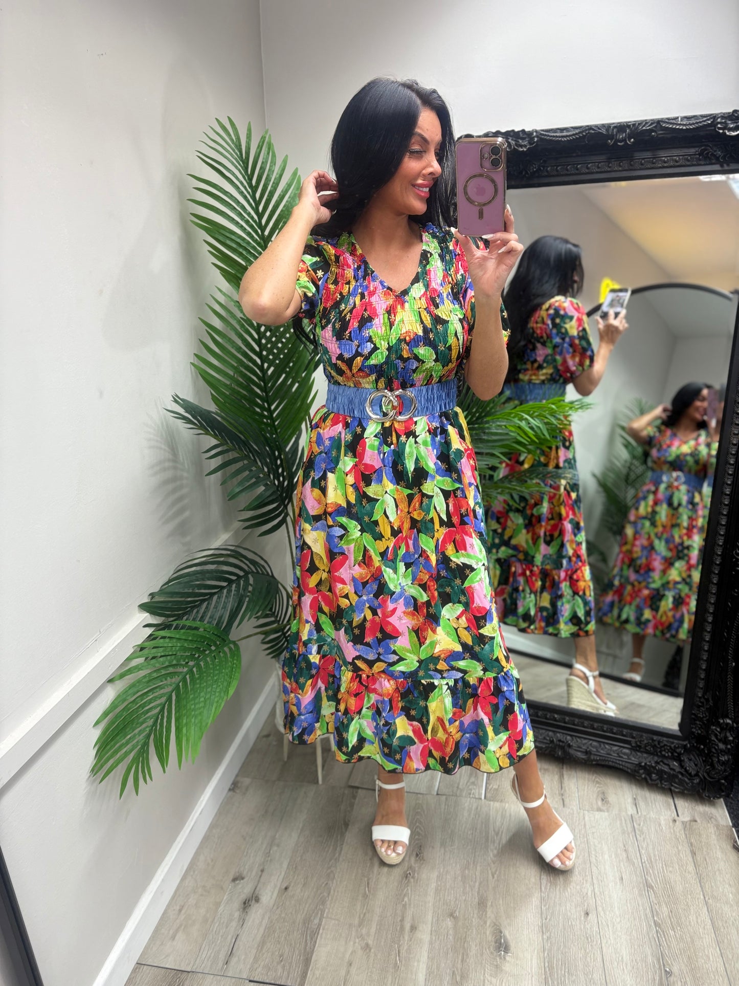 Lillian Dress - Green