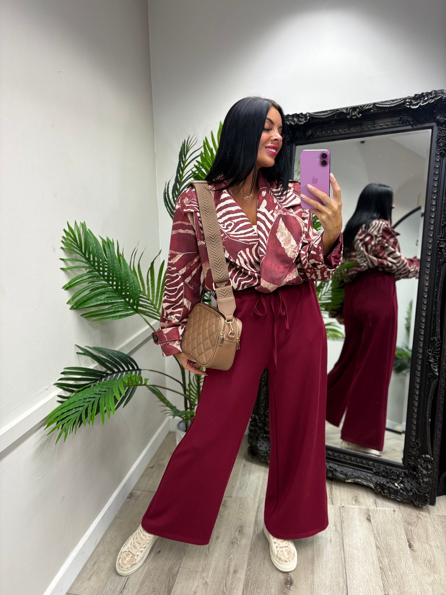 Roxy Jacket - Wine
