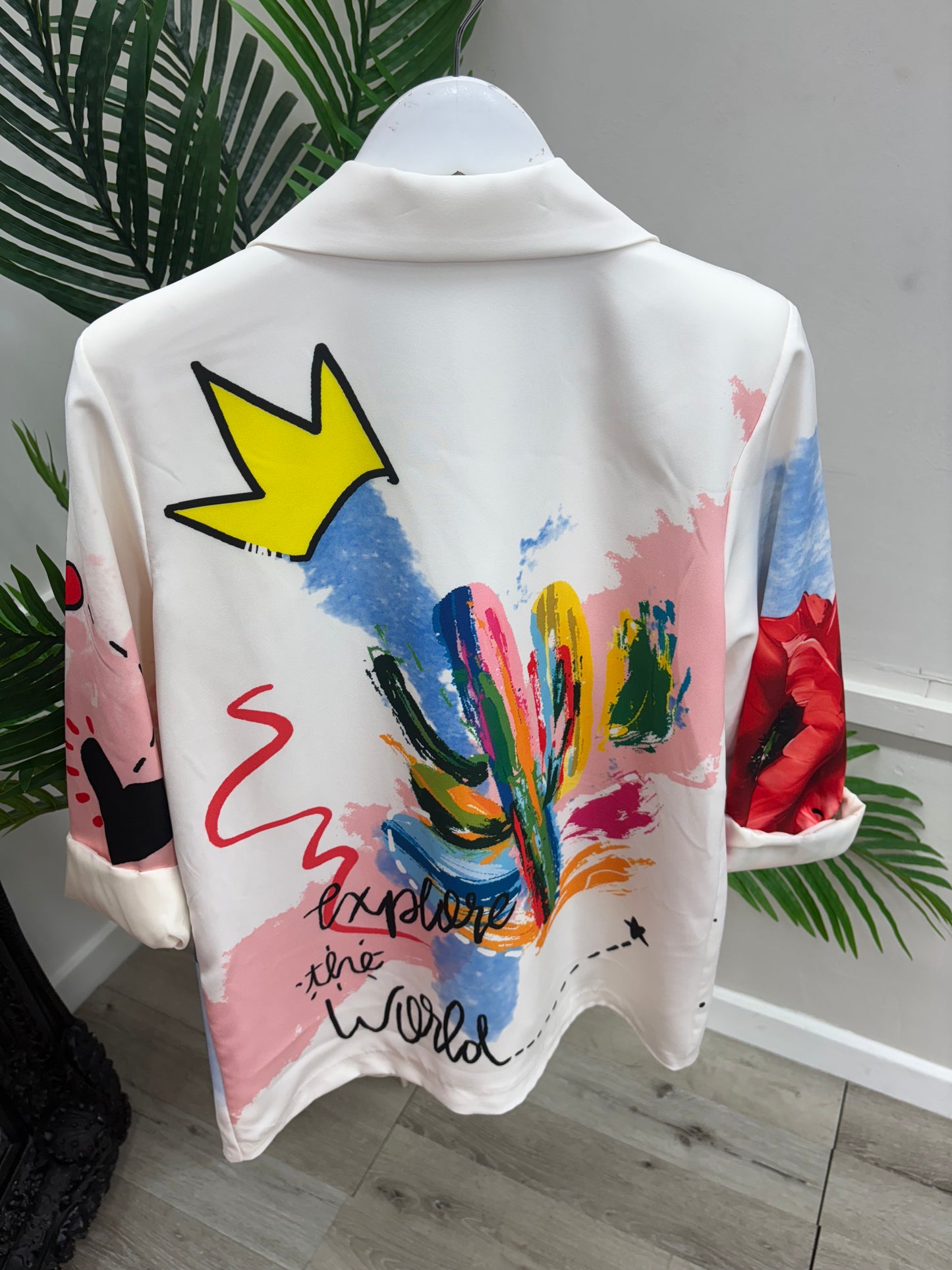 Poppy Blazer - White