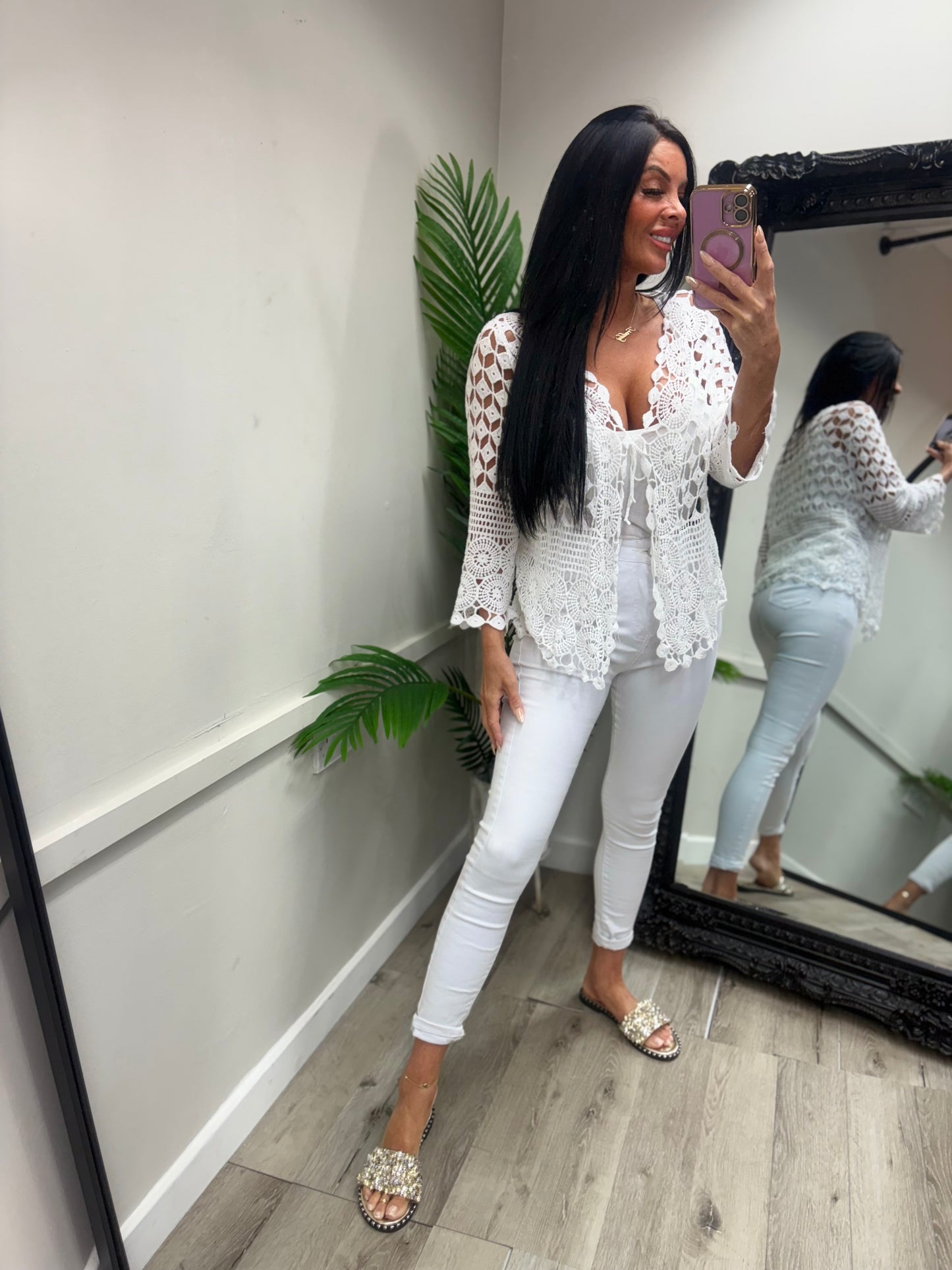 White Jeans