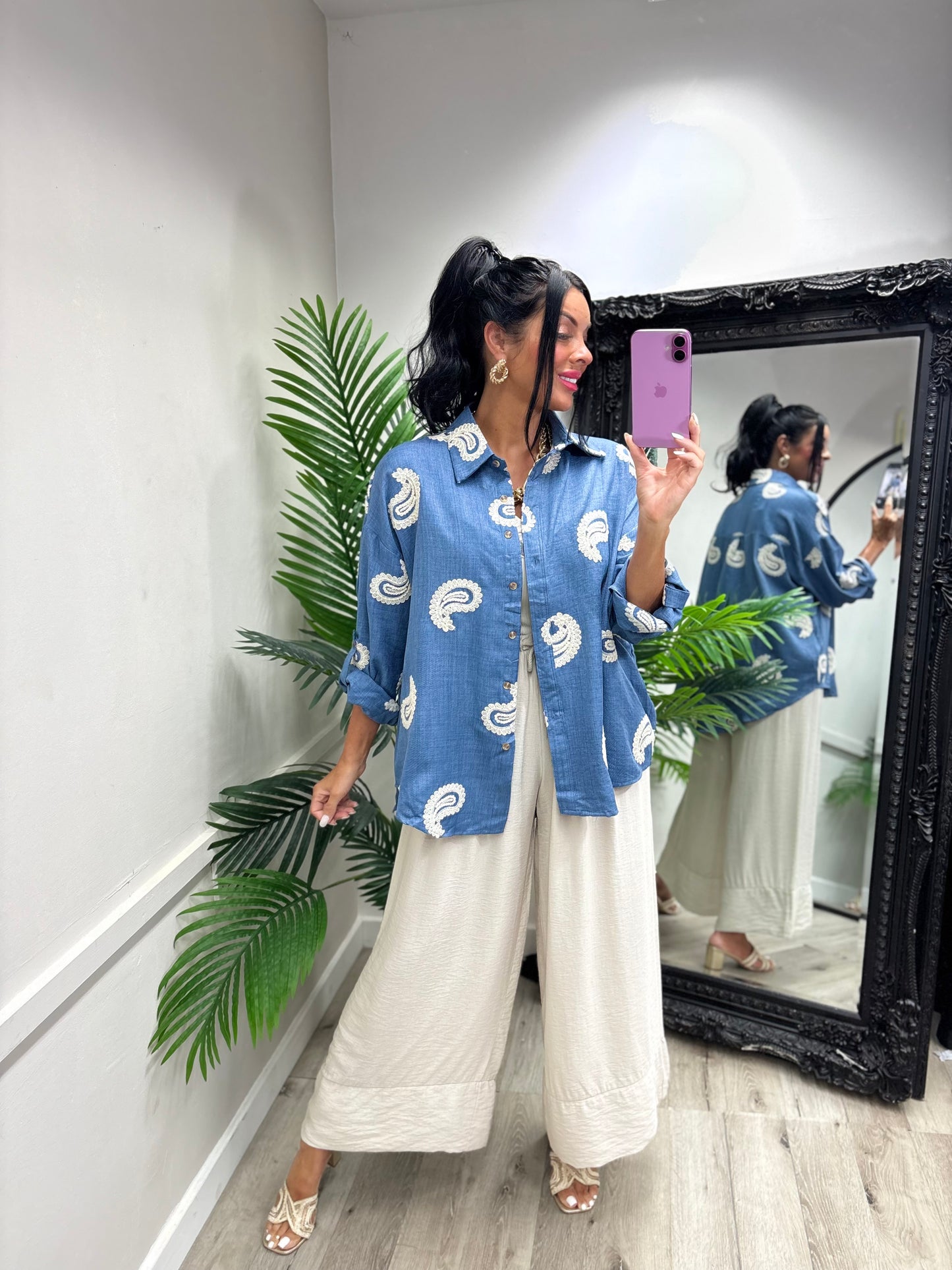 Yasmin Denim Shirt