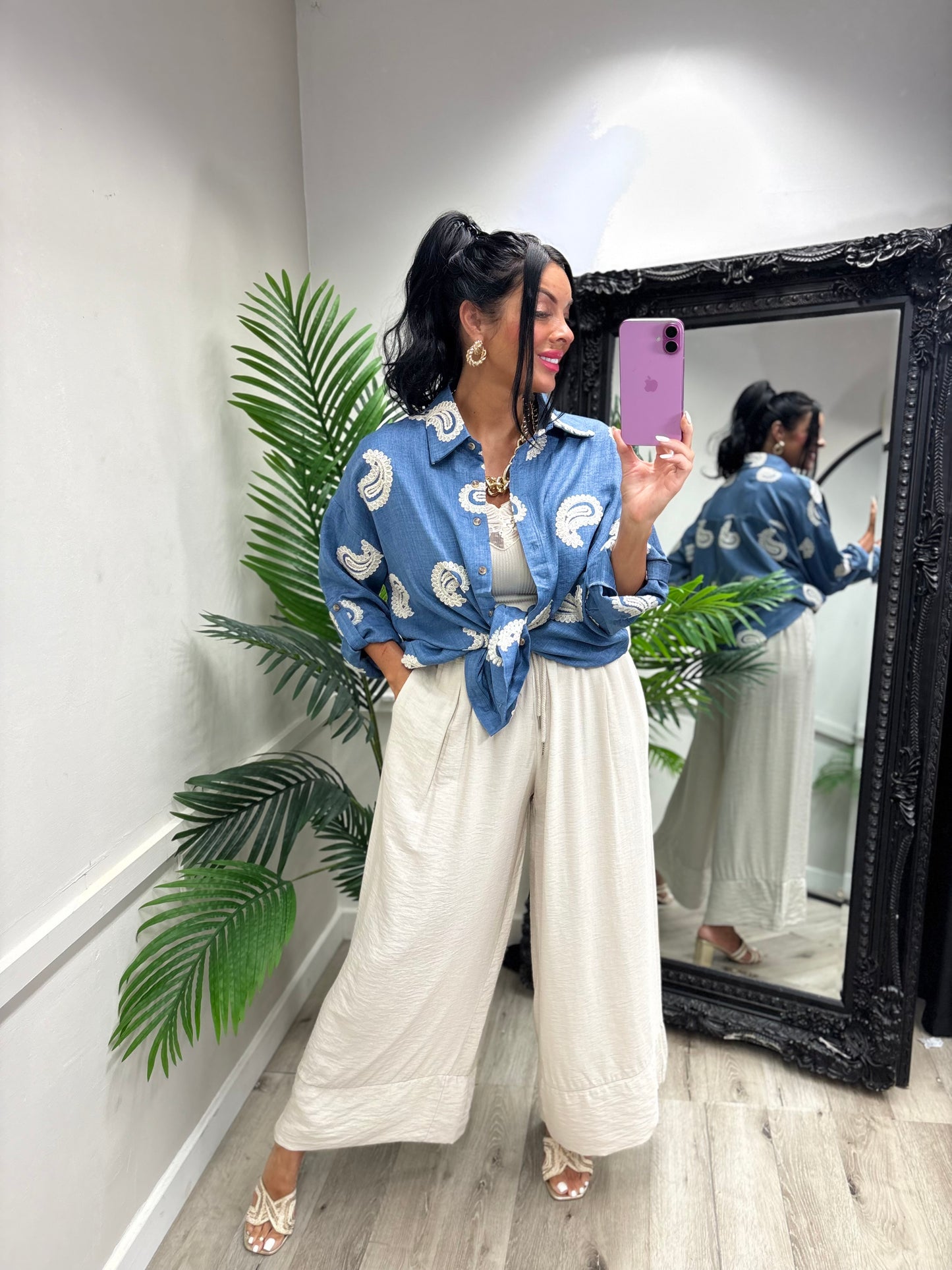 Yasmin Denim Shirt