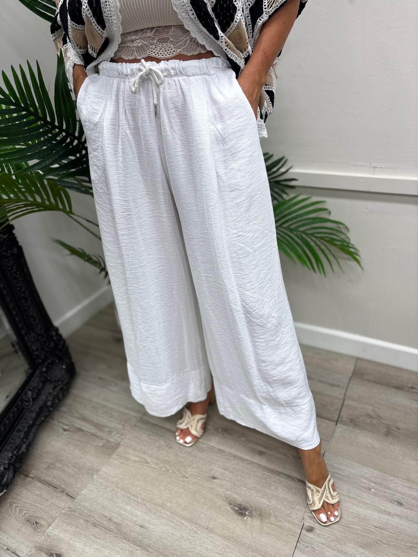 Sadie Trousers - White