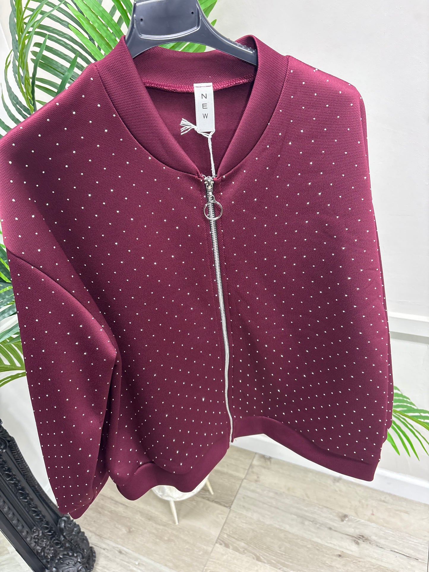 Maria Diamanté Bomber - Wine