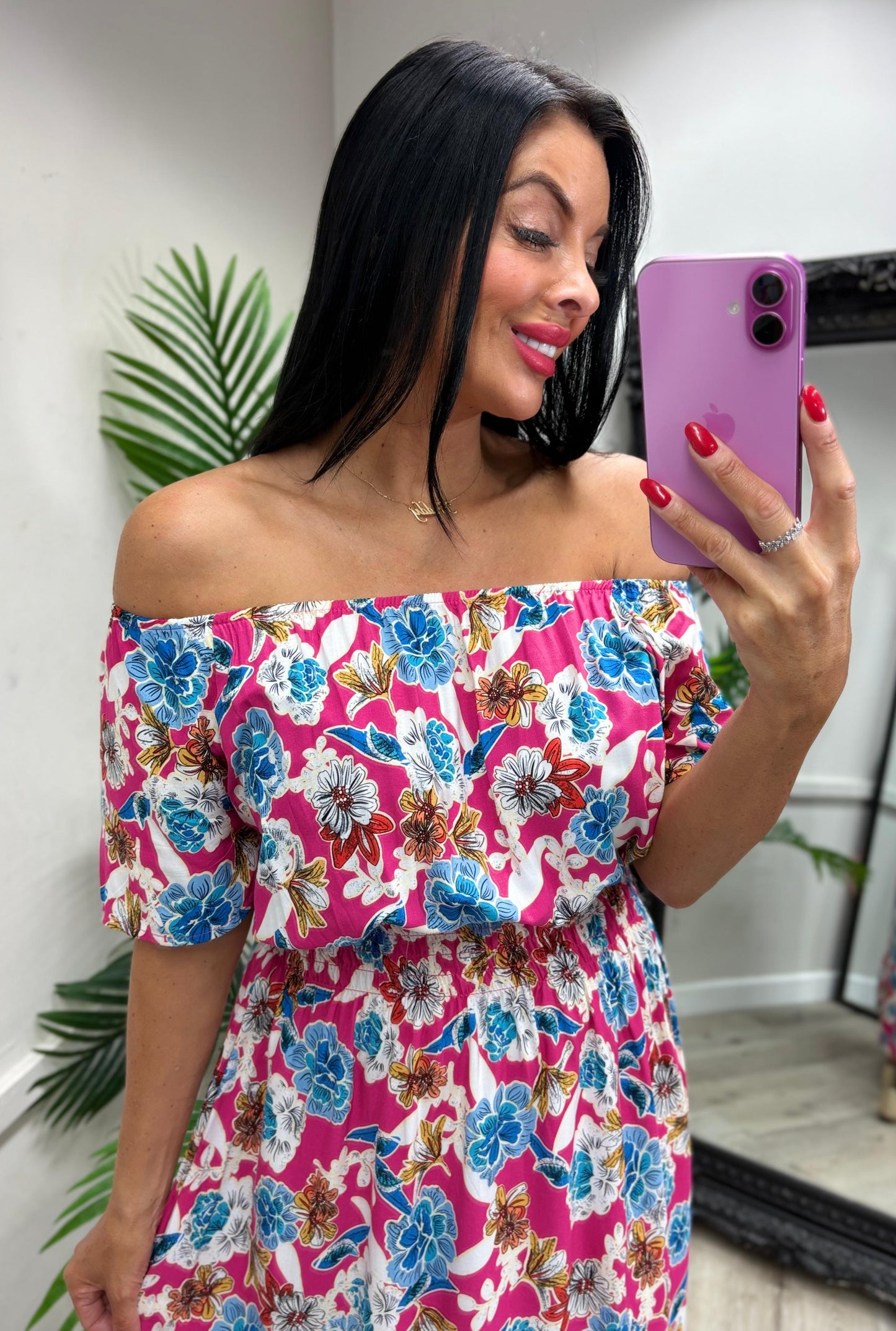 Gabby Maxi Dress - Pink
