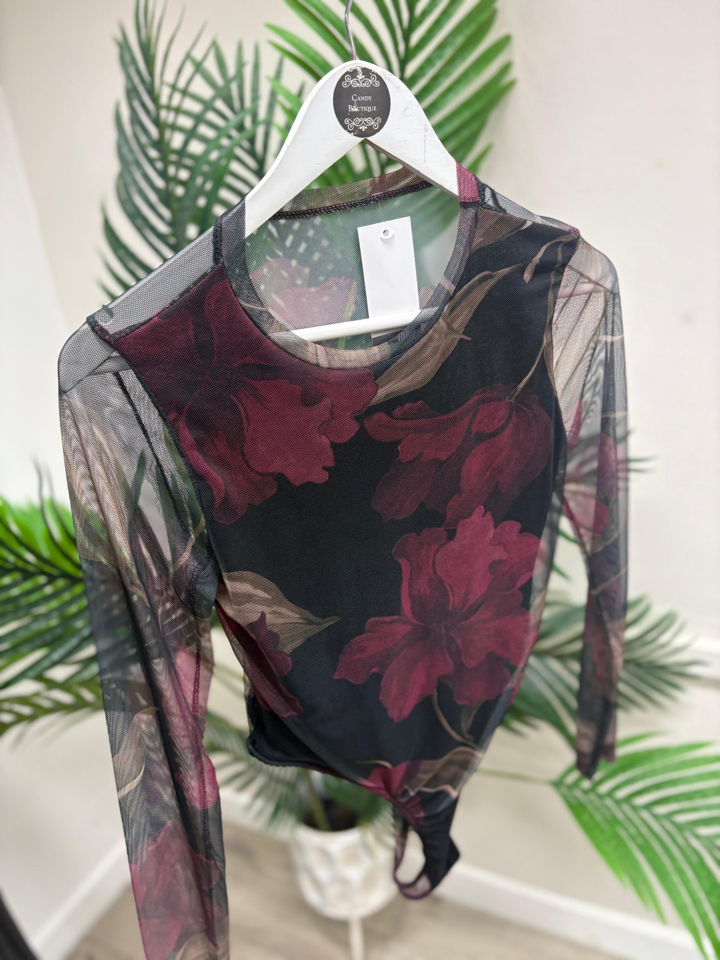 Louisa Bodysuit - Maroon