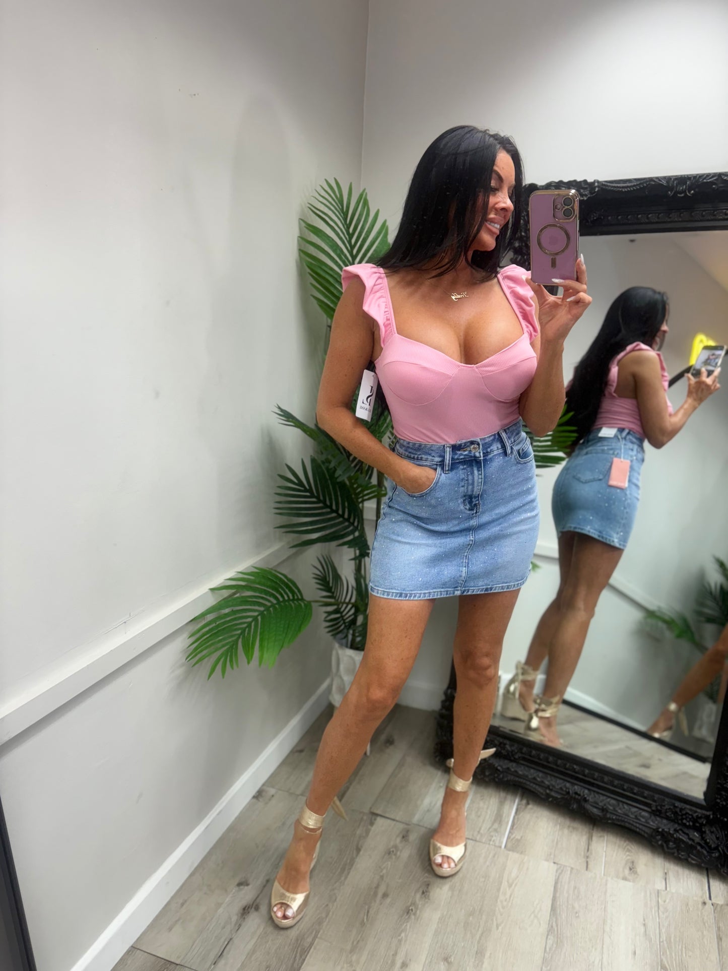 Lydia Top - Blush Pink