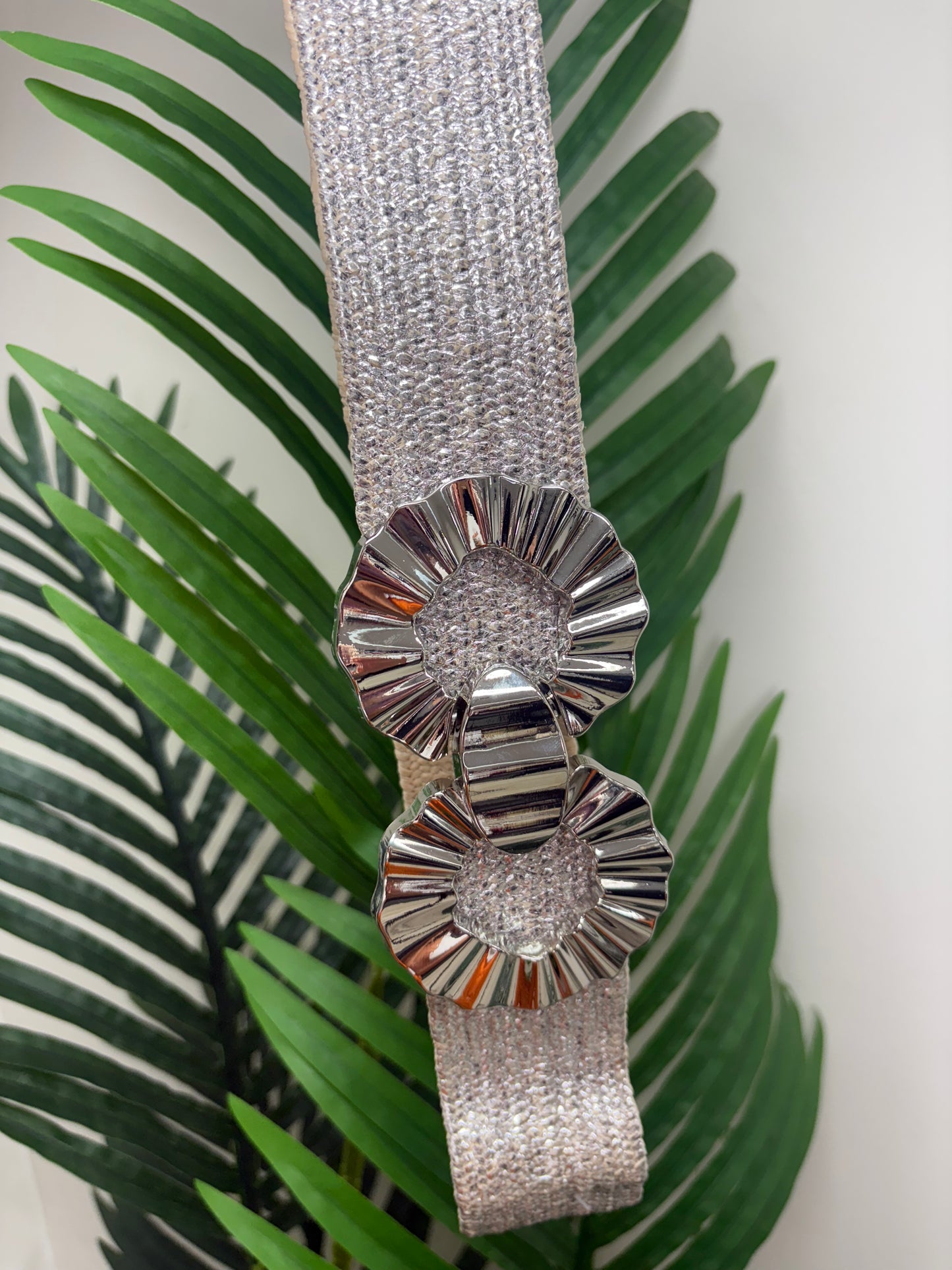 Petal Silver Belt