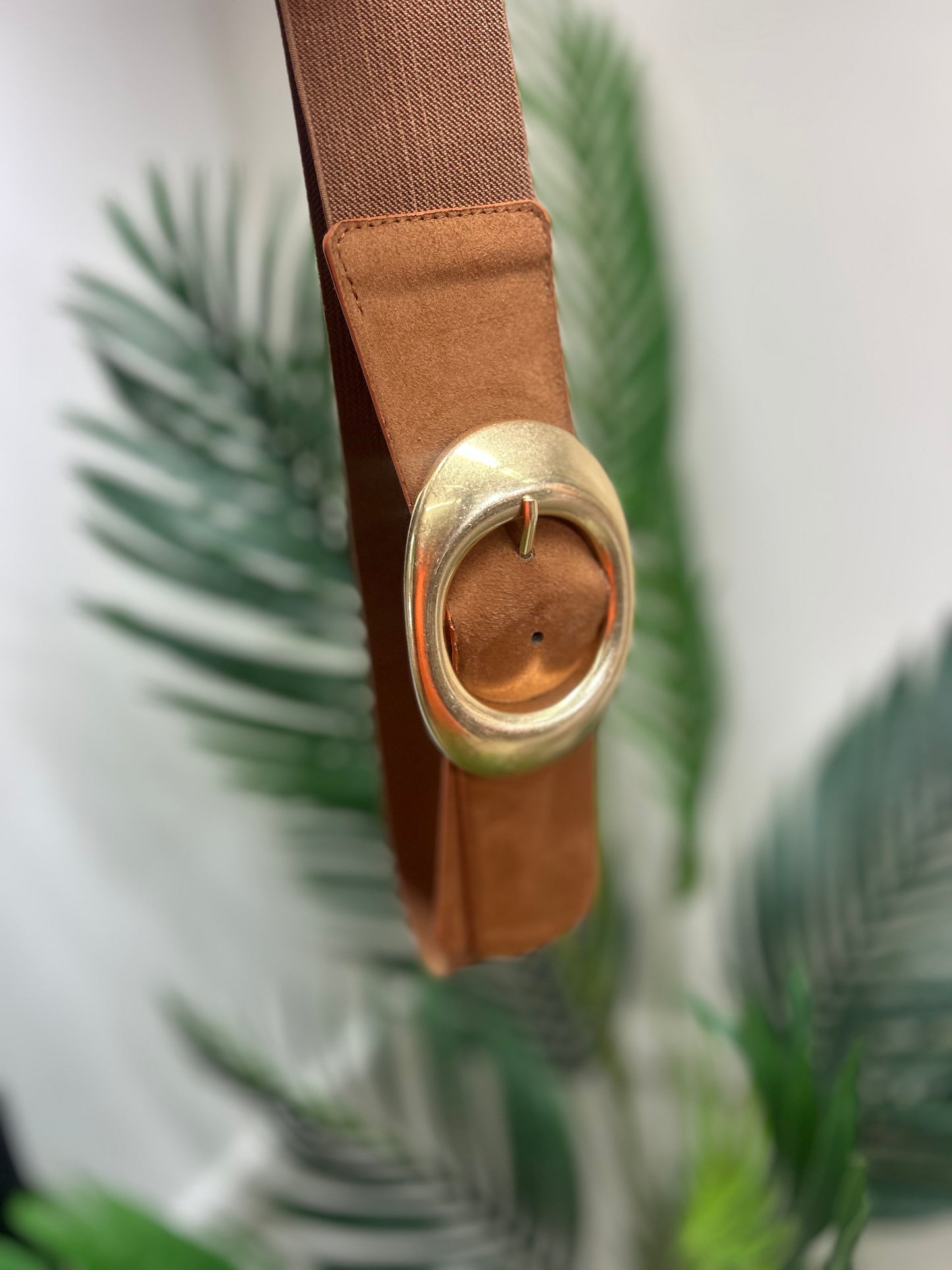 Buckle Belt Tan