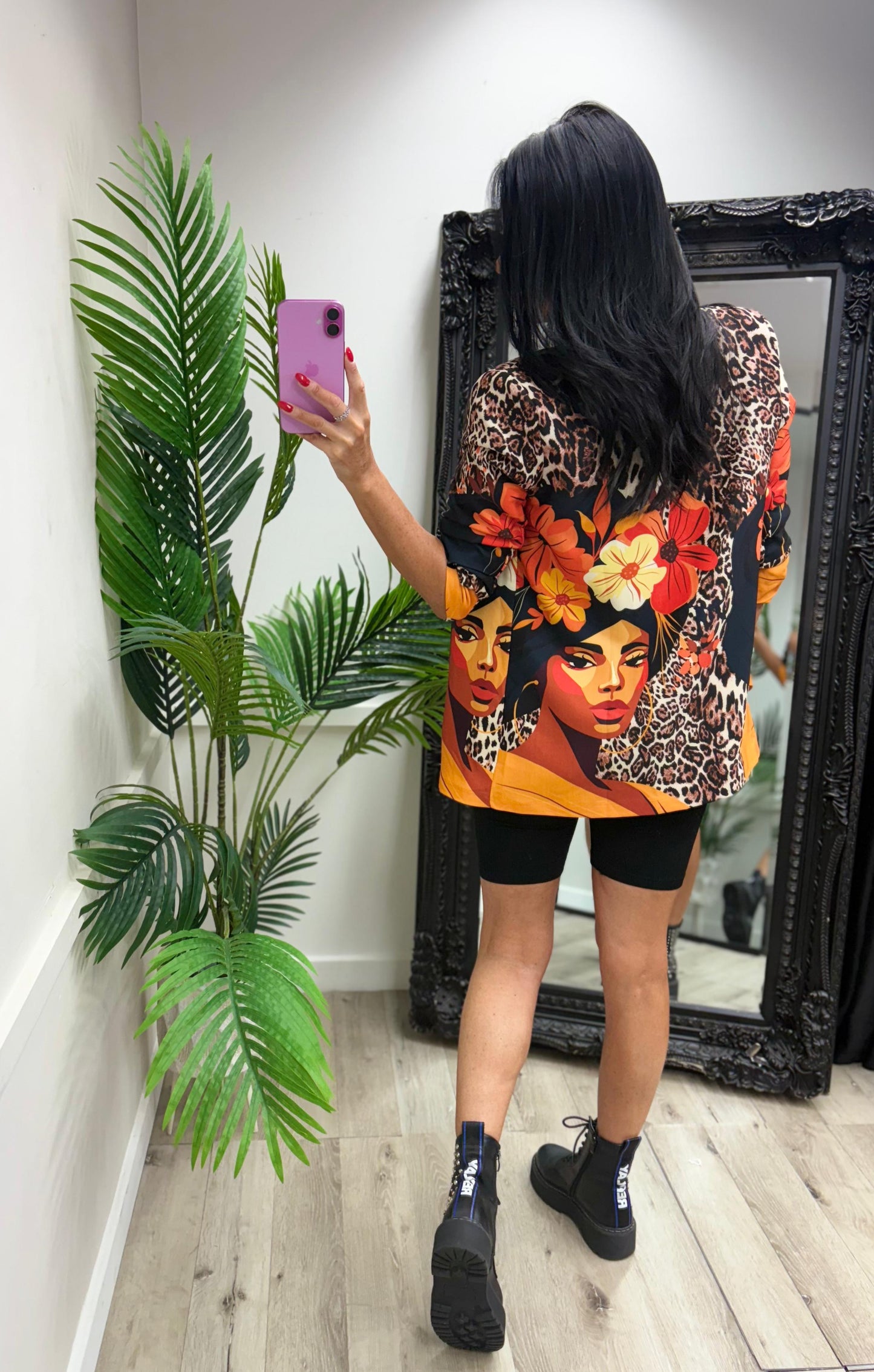Leopard Blazer
