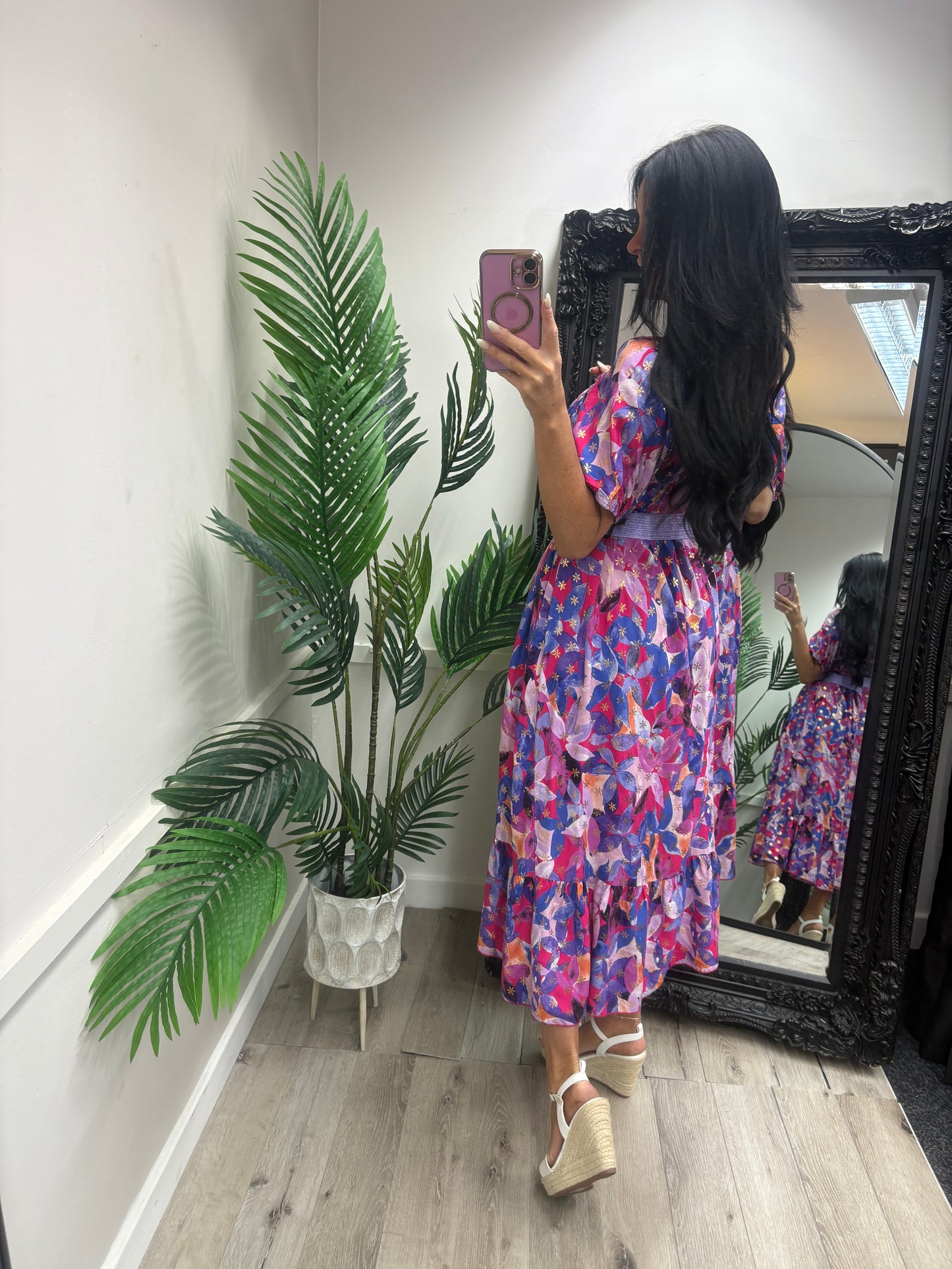 Lillian Dress - Purple