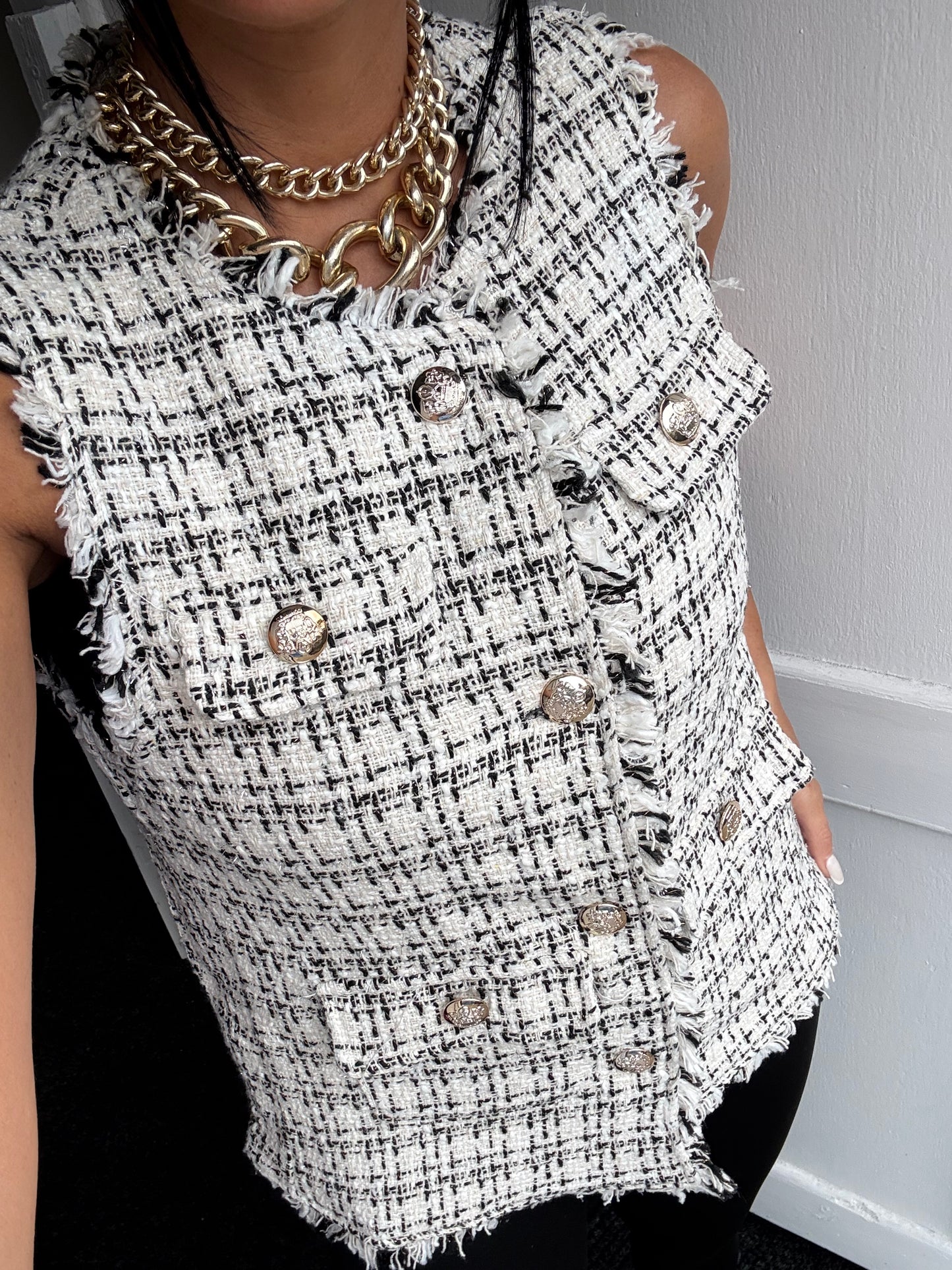 Willow Waistcoat - Black