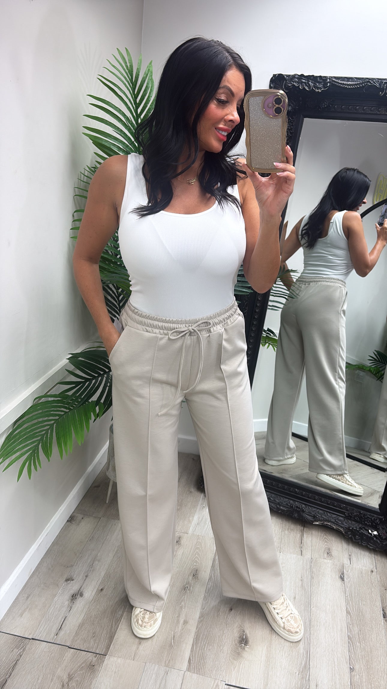 Lucy Joggers - Cream