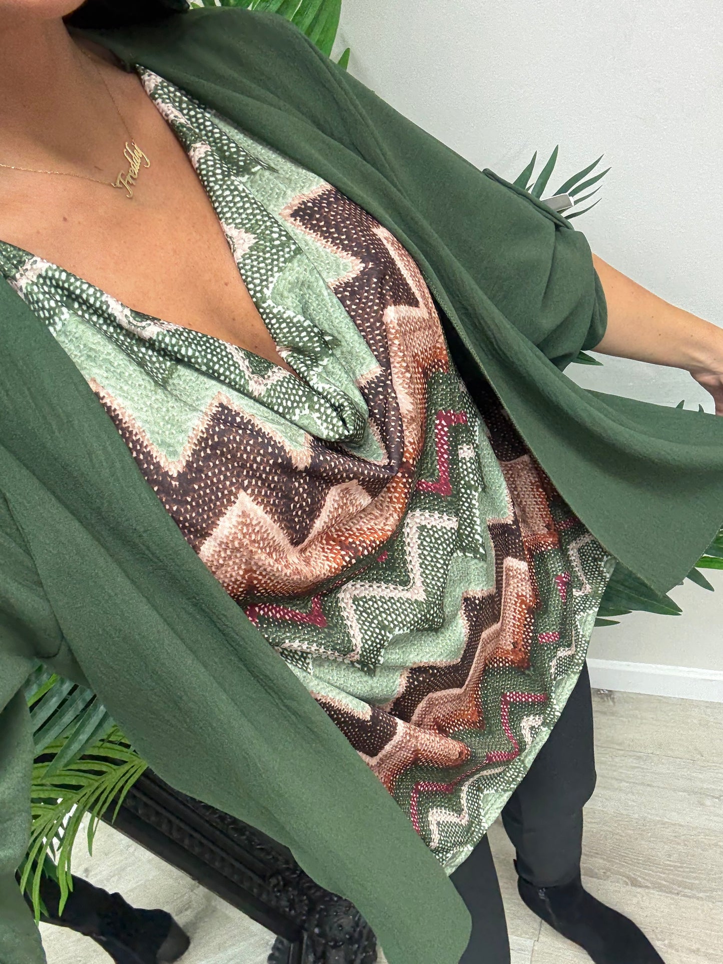 Gaynor Top - Khaki