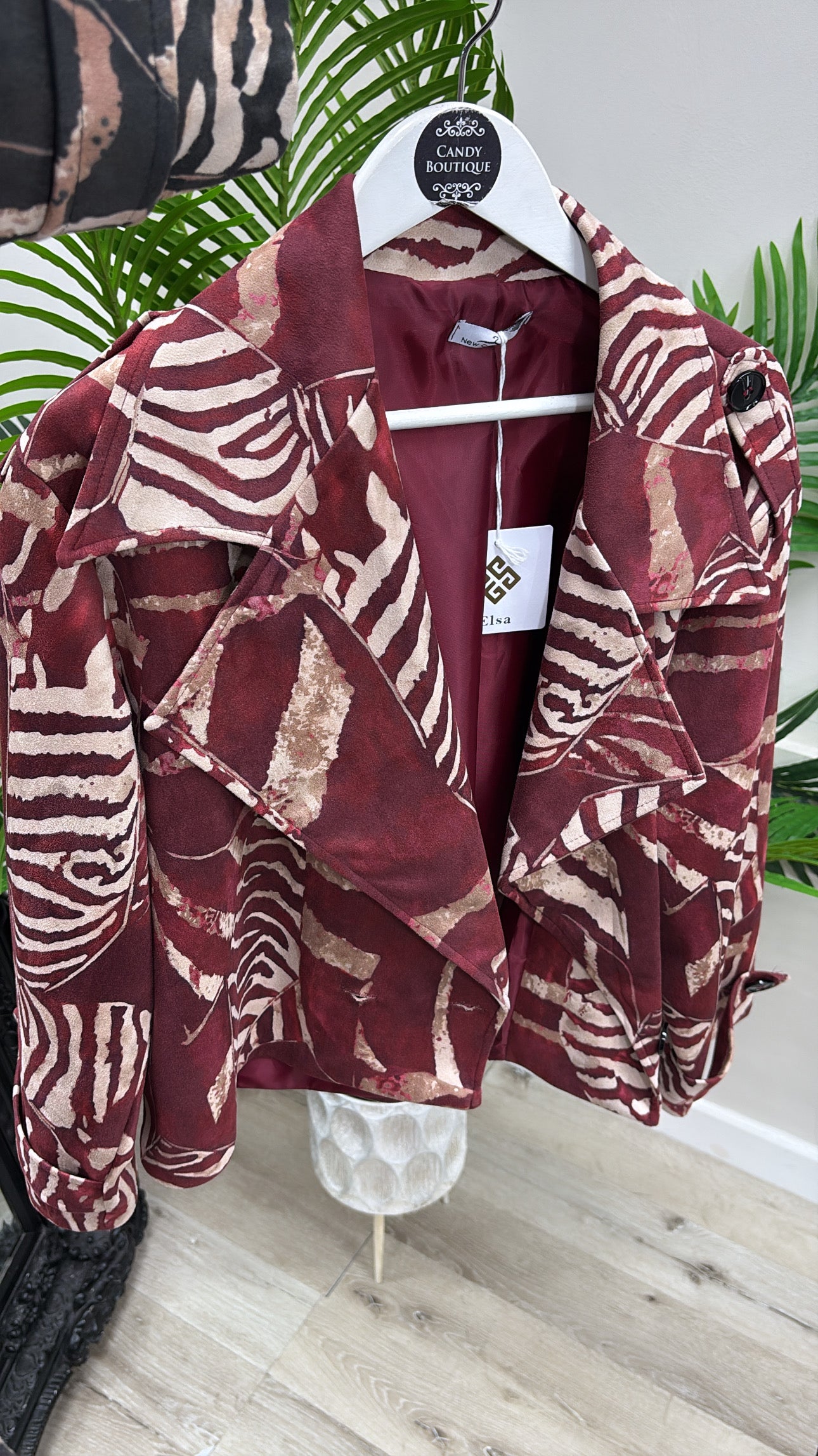 Roxy Jacket - Wine