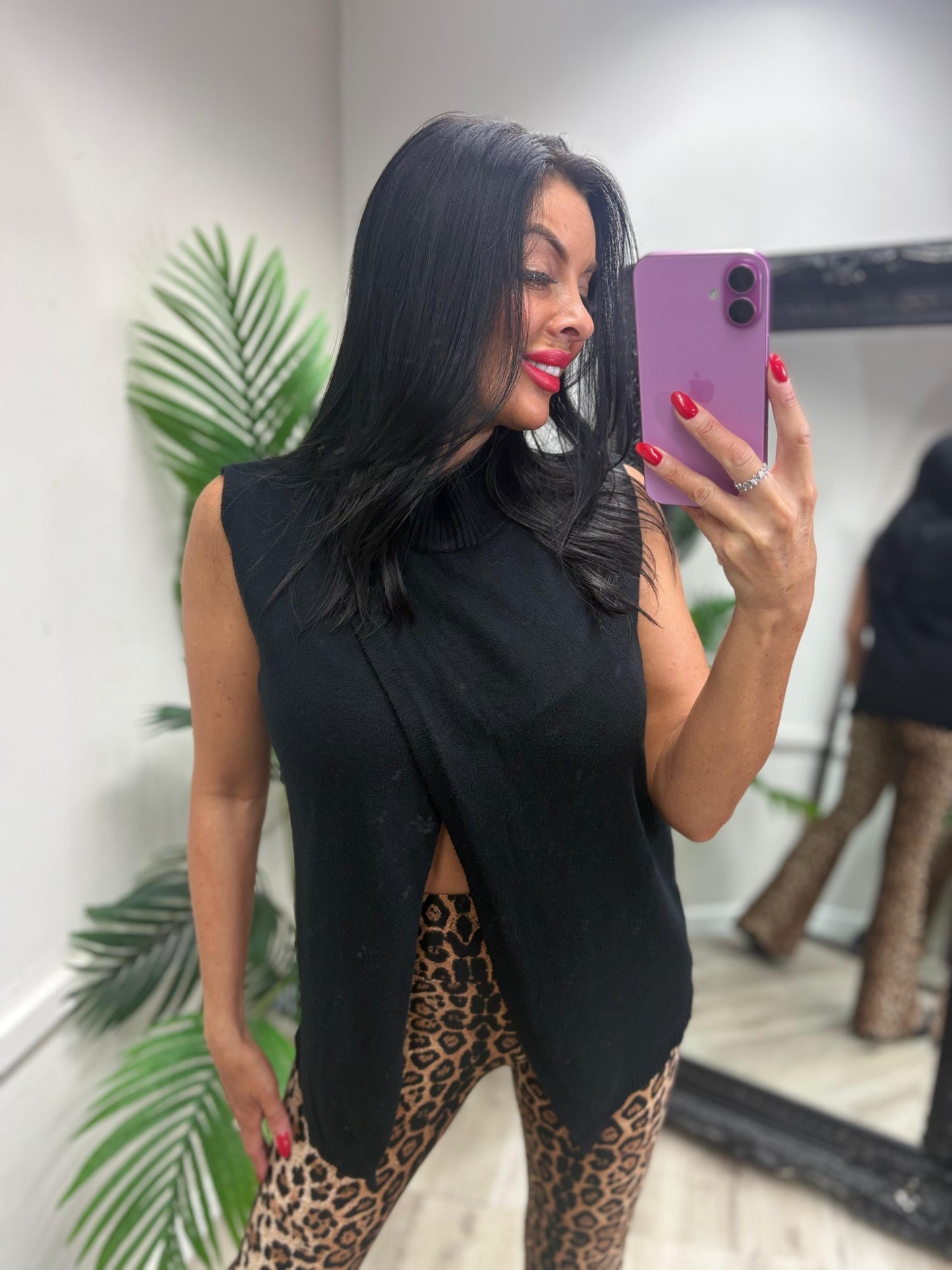Layla Tank Top - Black