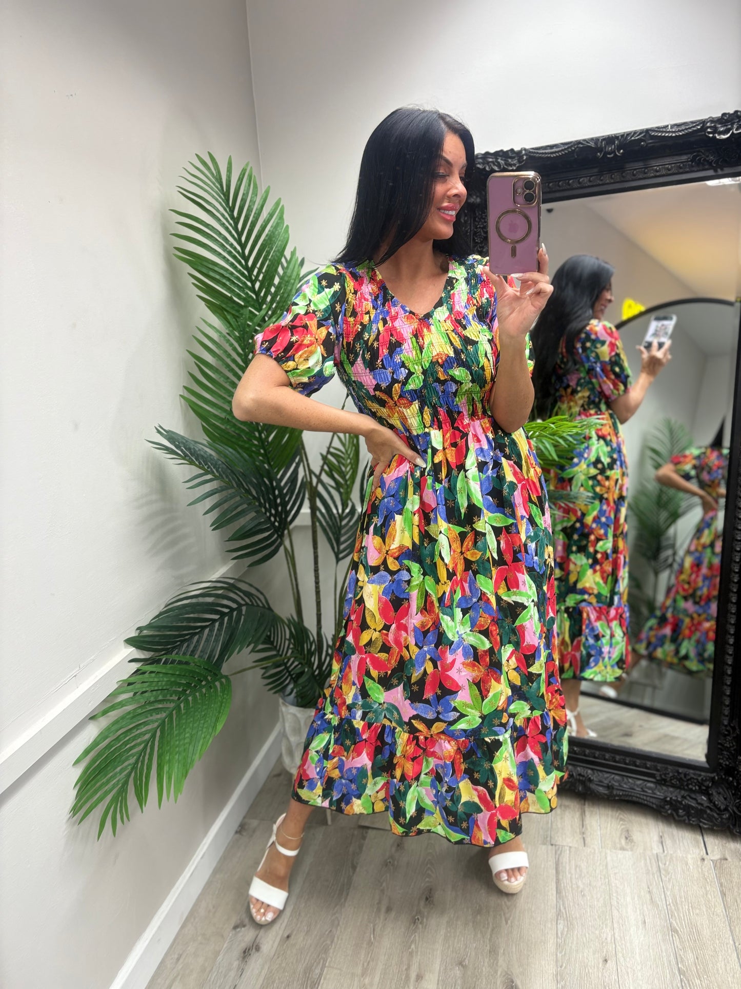 Lillian Dress - Green