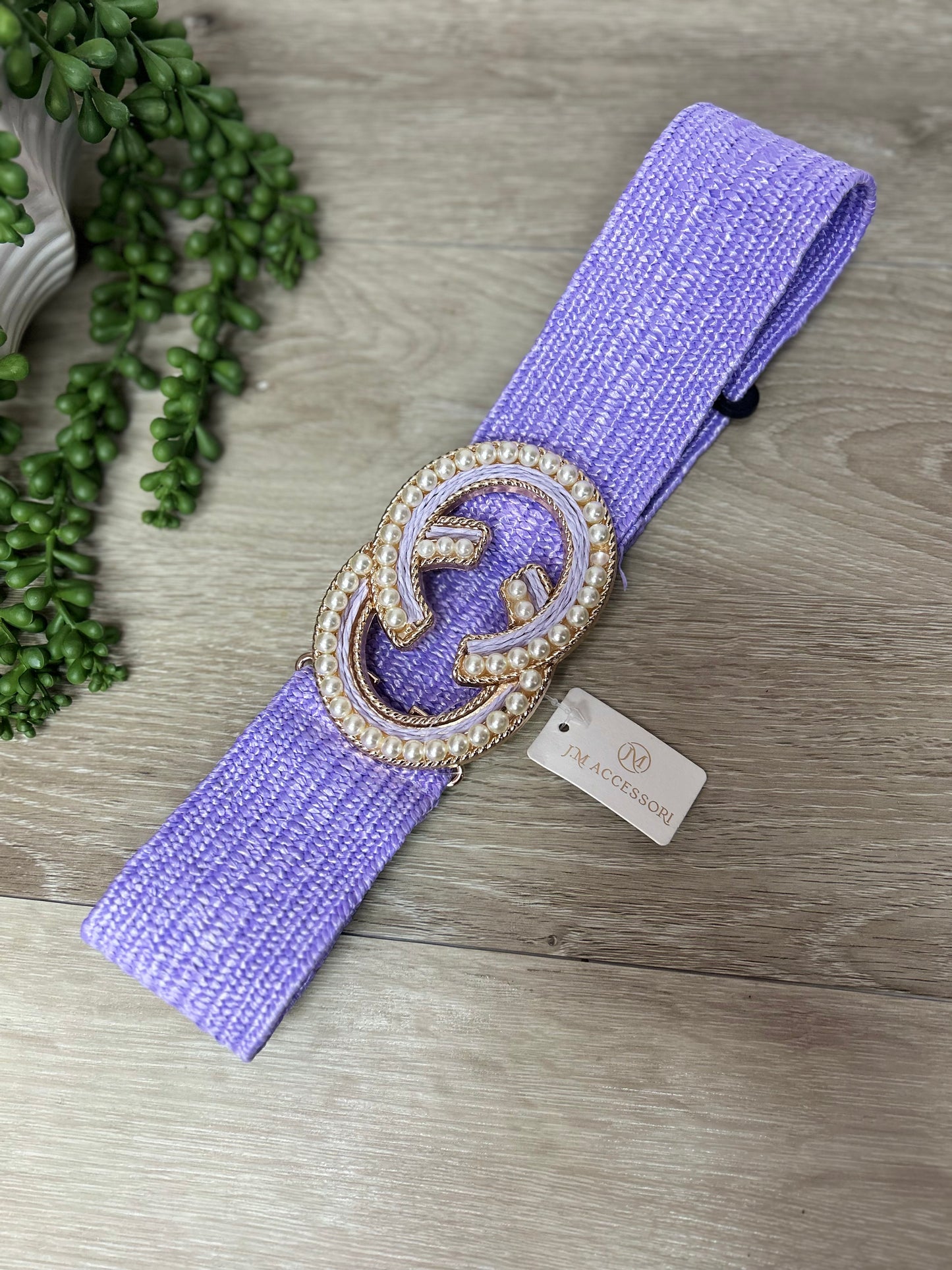 Pearl Belt - Lilac