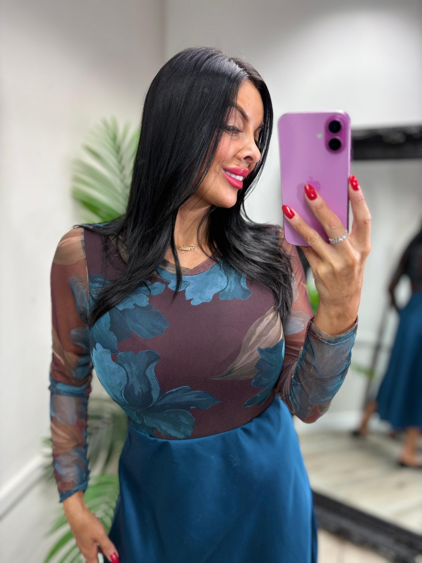 Louisa Bodysuit - Teal
