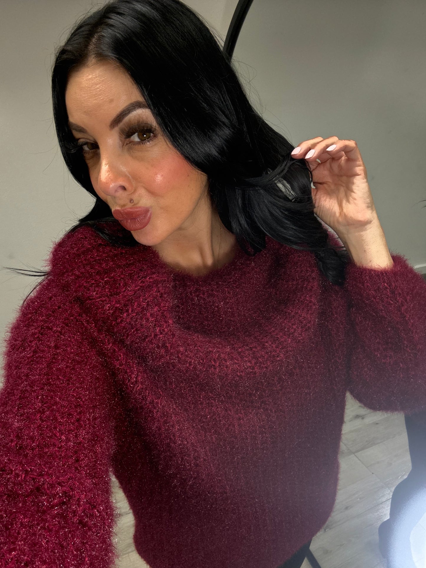 Soraya Jumper - Wine