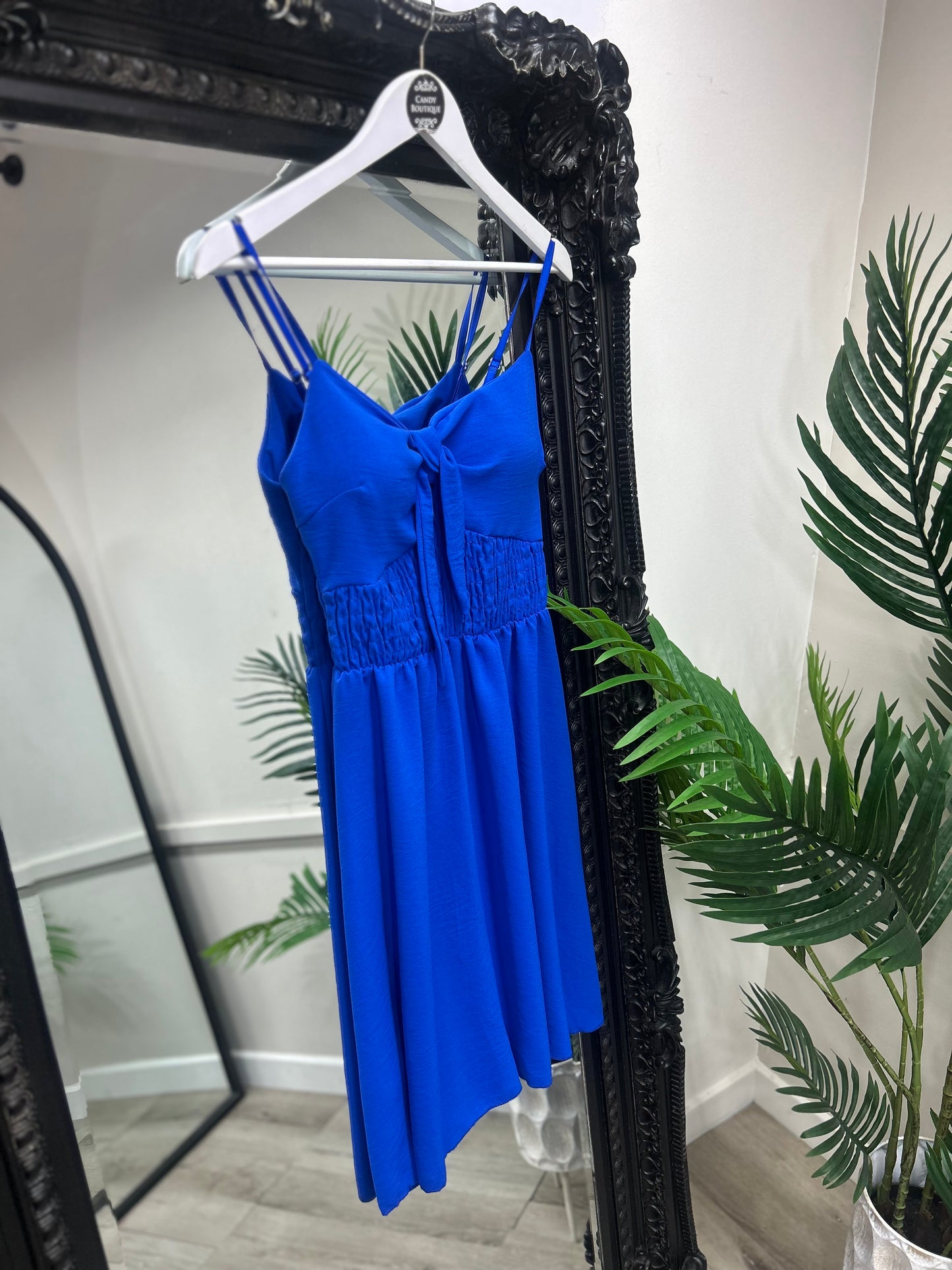 Dolly Swing Dress - Blue