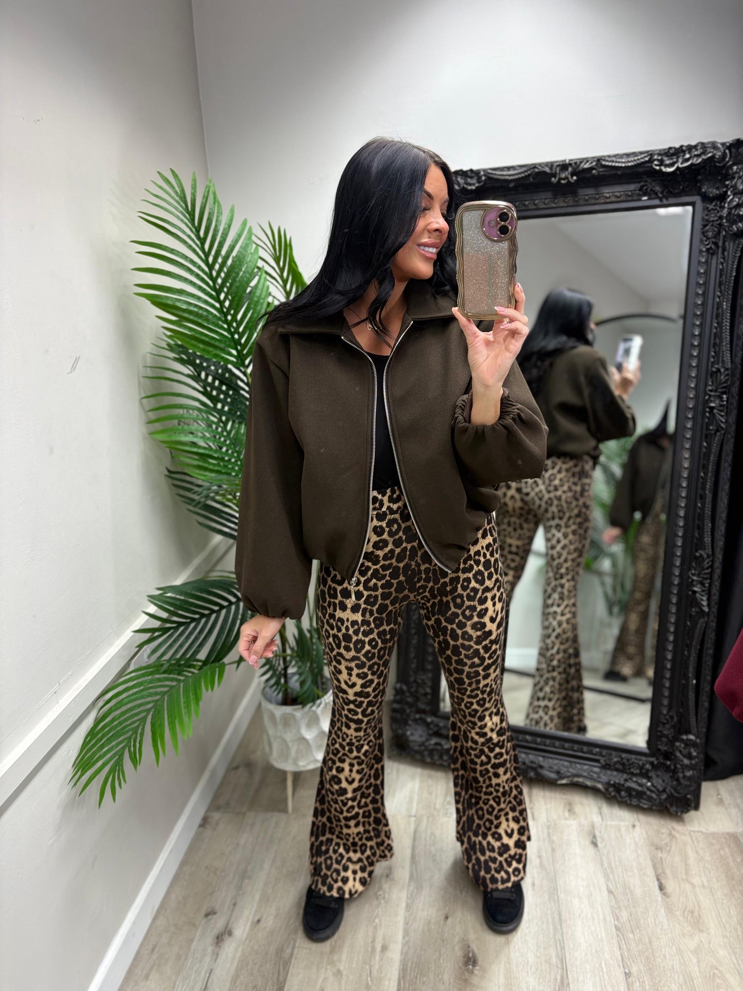 Paris Bomber Jacket - Chocolate