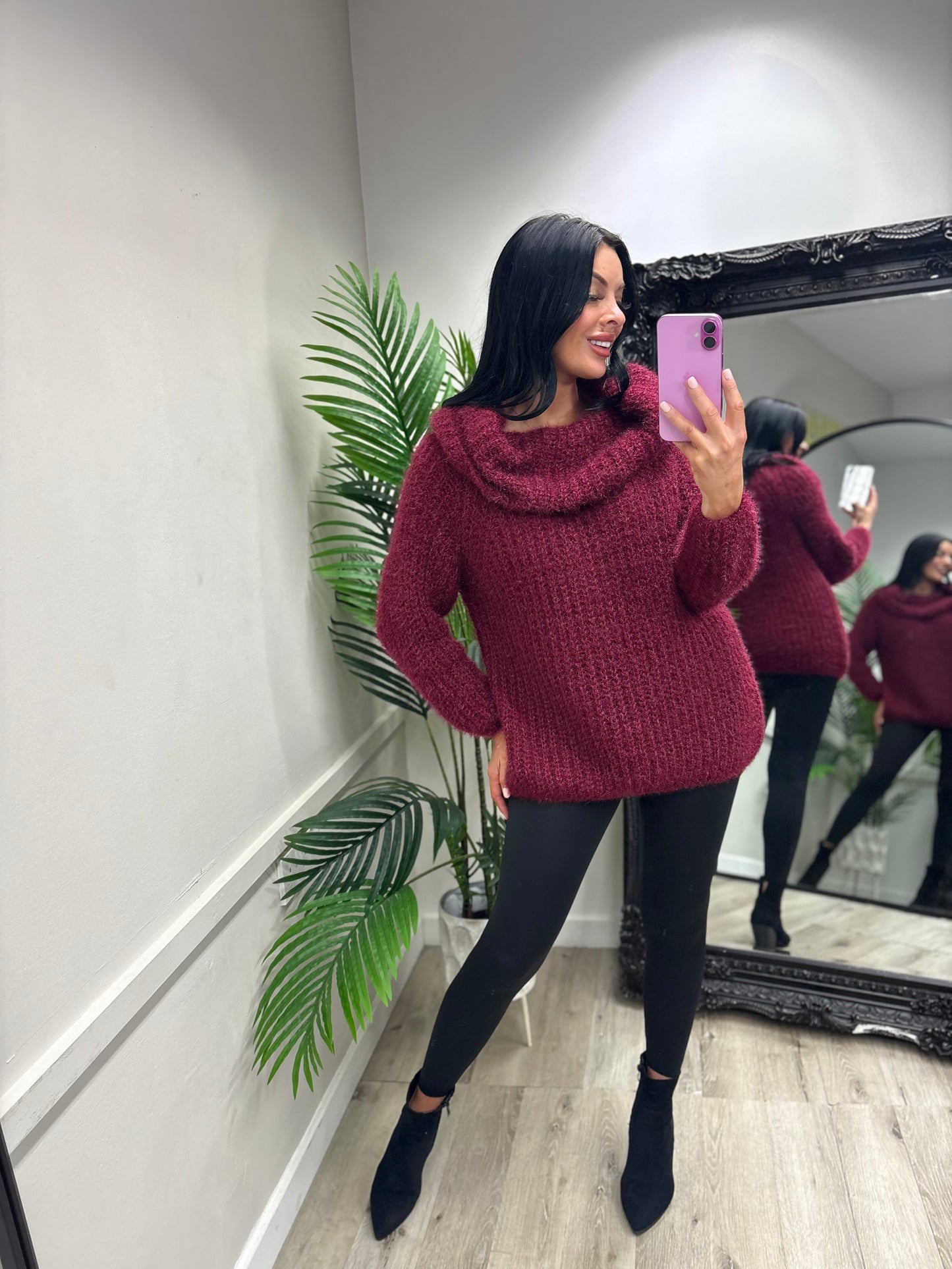 Soraya Jumper - Wine
