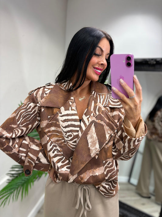 Roxy Jacket - Camel