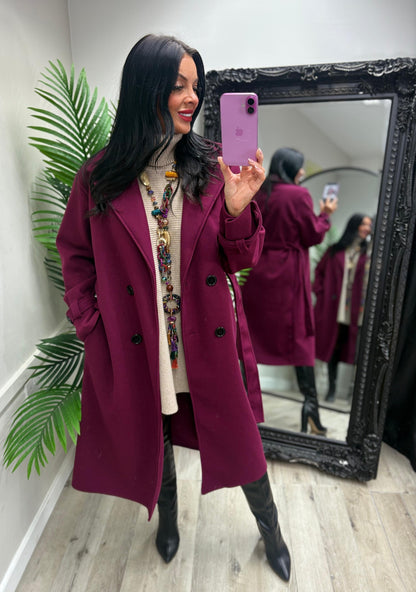 Vivienne Mac Coat - Wine
