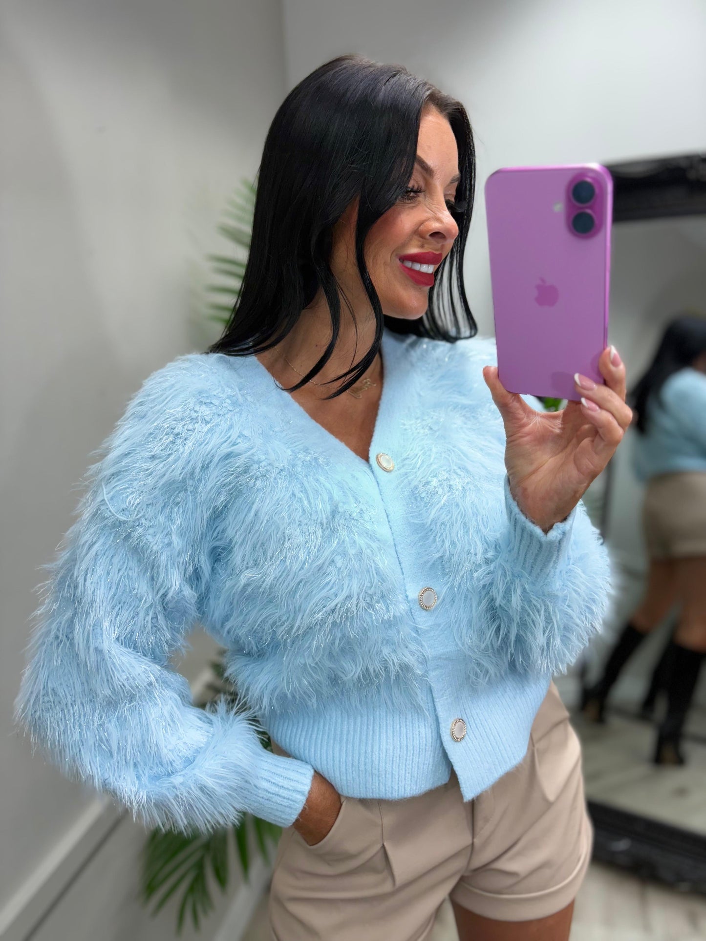 Angelica Fluffy Cardigans