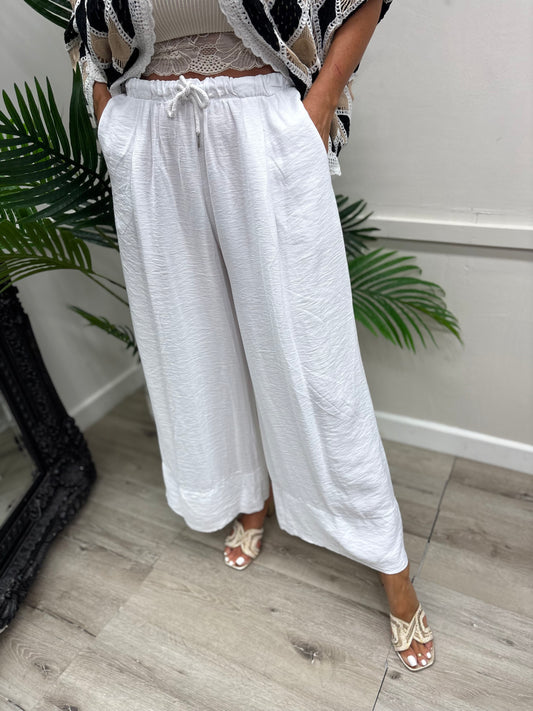 Sadie Trousers - White