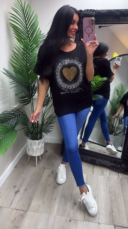 Love T-Shirt Black