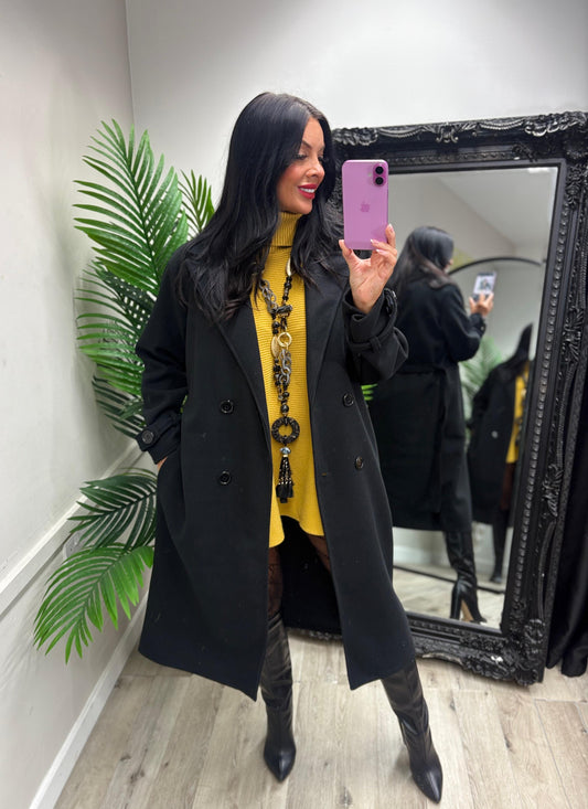 Vivienne Mac Coat - Black