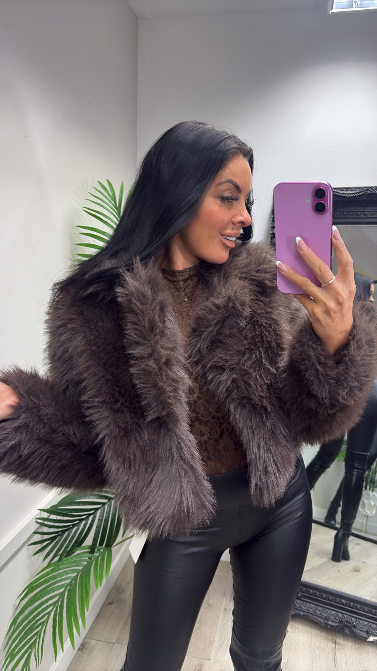 Lacey Bodysuit - Brown