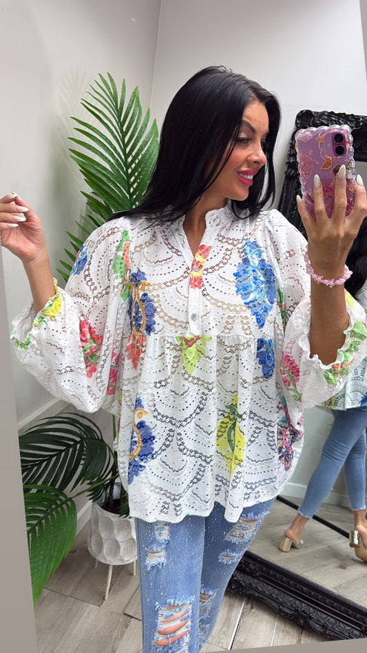 Soraya Lace Top
