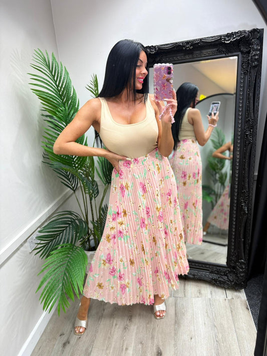 Shelby Skirt - Pink