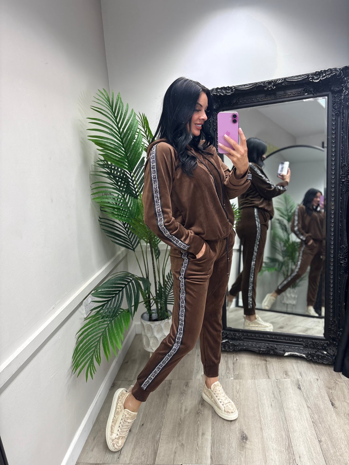 FIFI Tracksuit - Chocolate