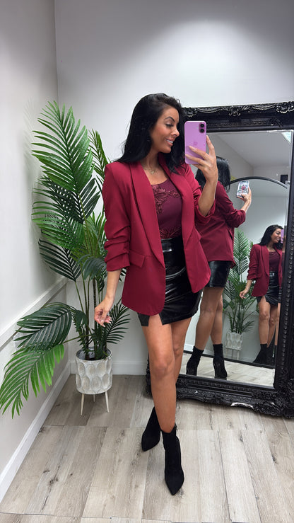 Heather Bodysuit - Wine