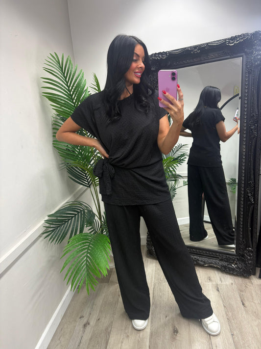 Bethany Lounge Set - Black