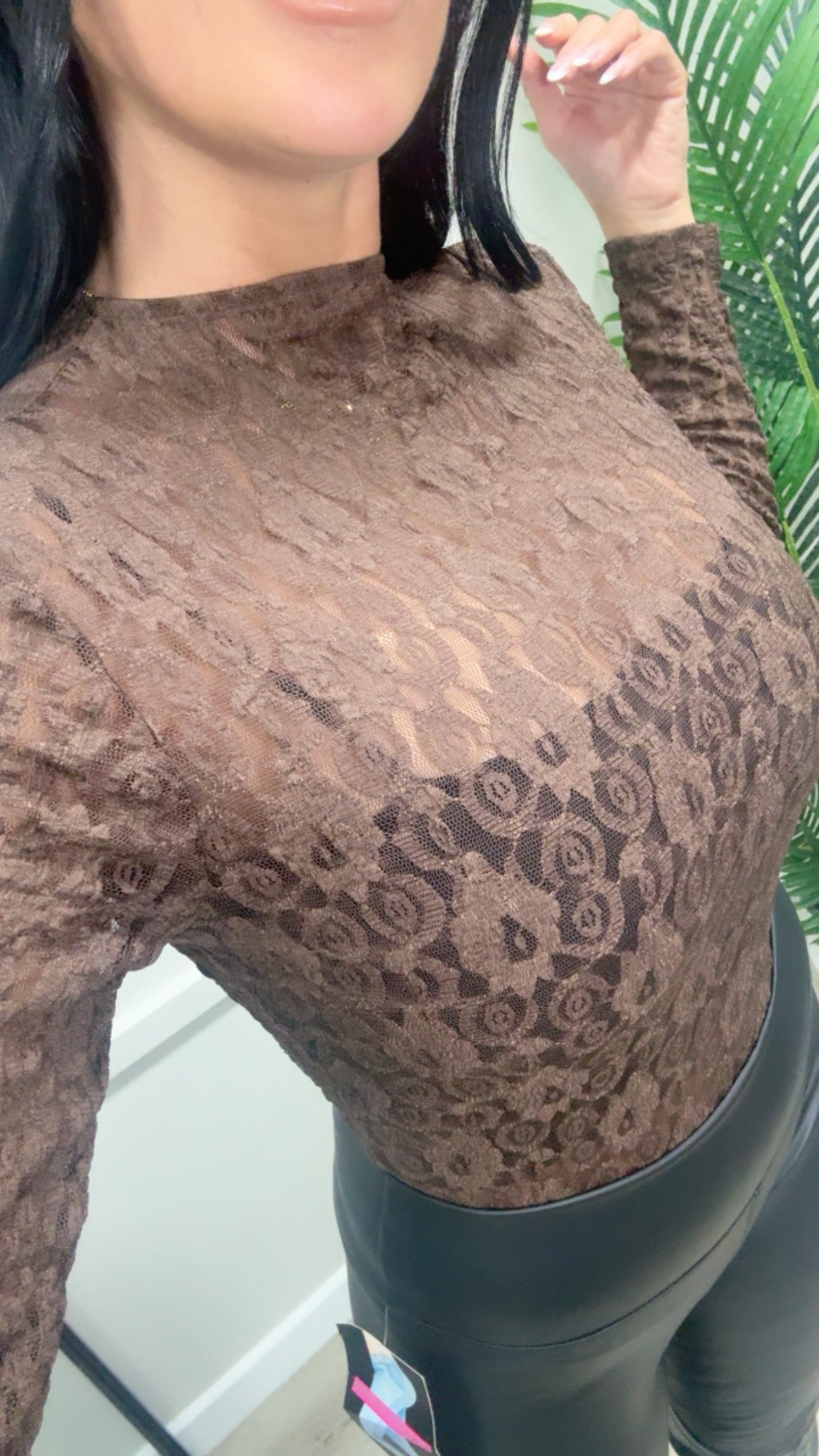 Lacey Bodysuit - Brown