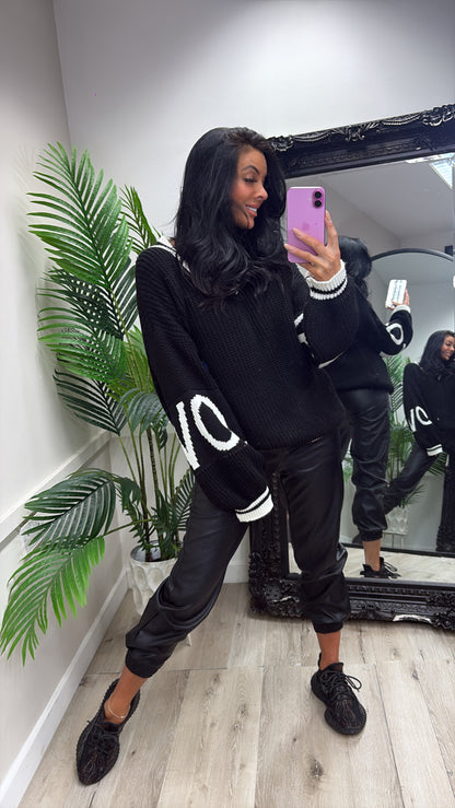 Love Jumper - Black