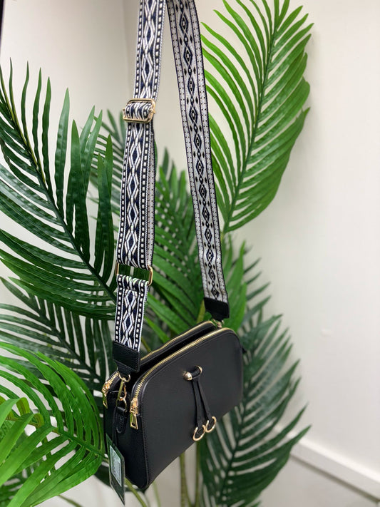 Nora Cross Body Bag - Black