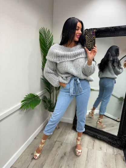 Knit Jumper - Grey