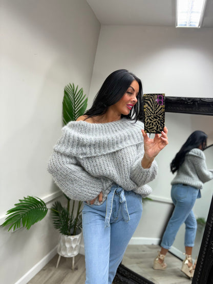 Knit Jumper - Grey
