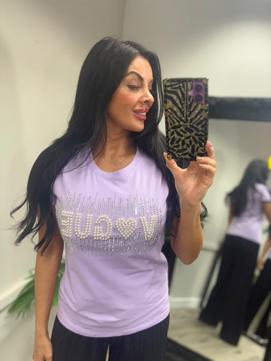 Veronica T-Shirt - Lilac