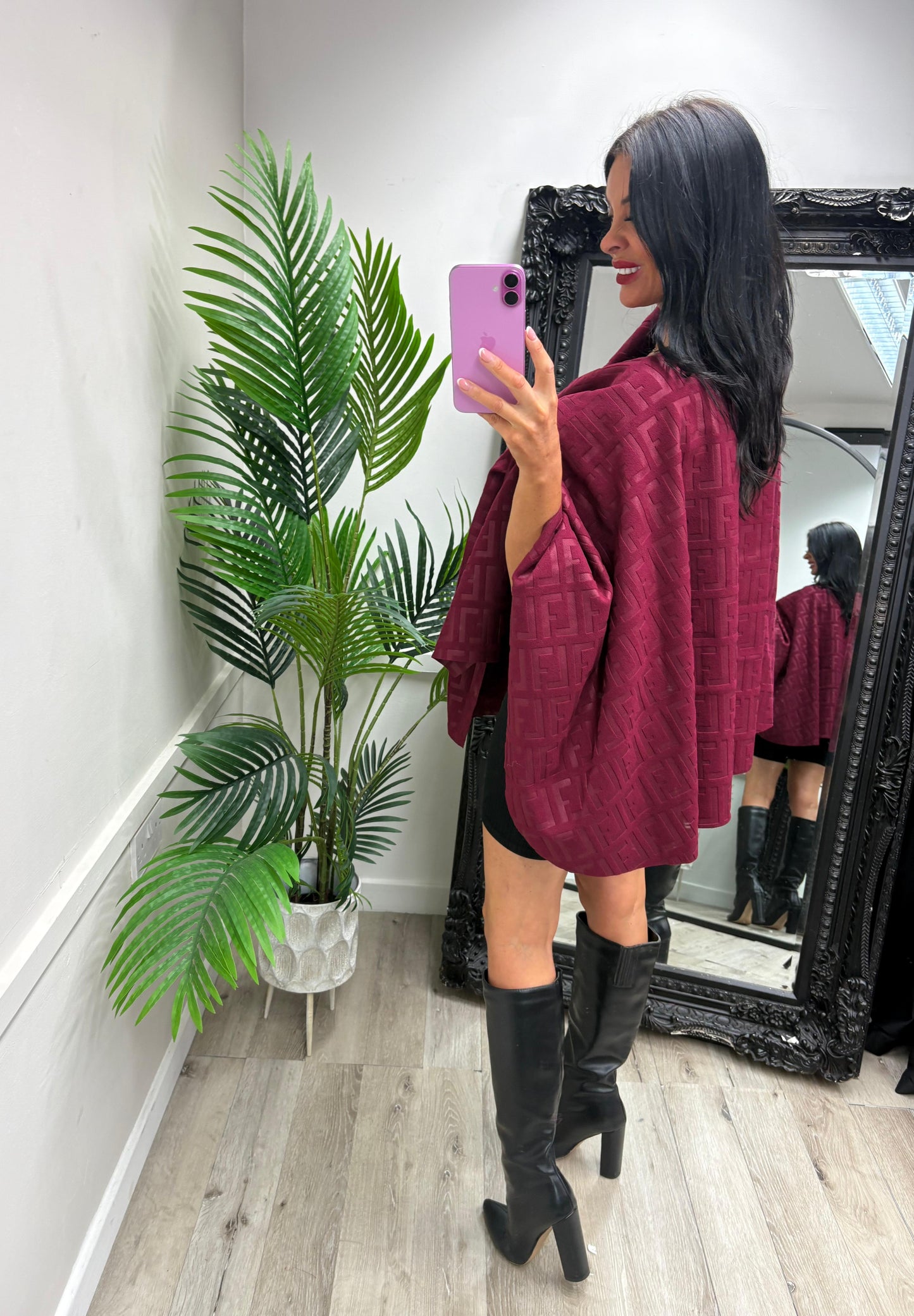 Felicity Shawl - Wine