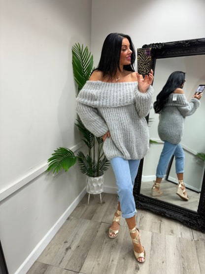 Knit Jumper - Grey