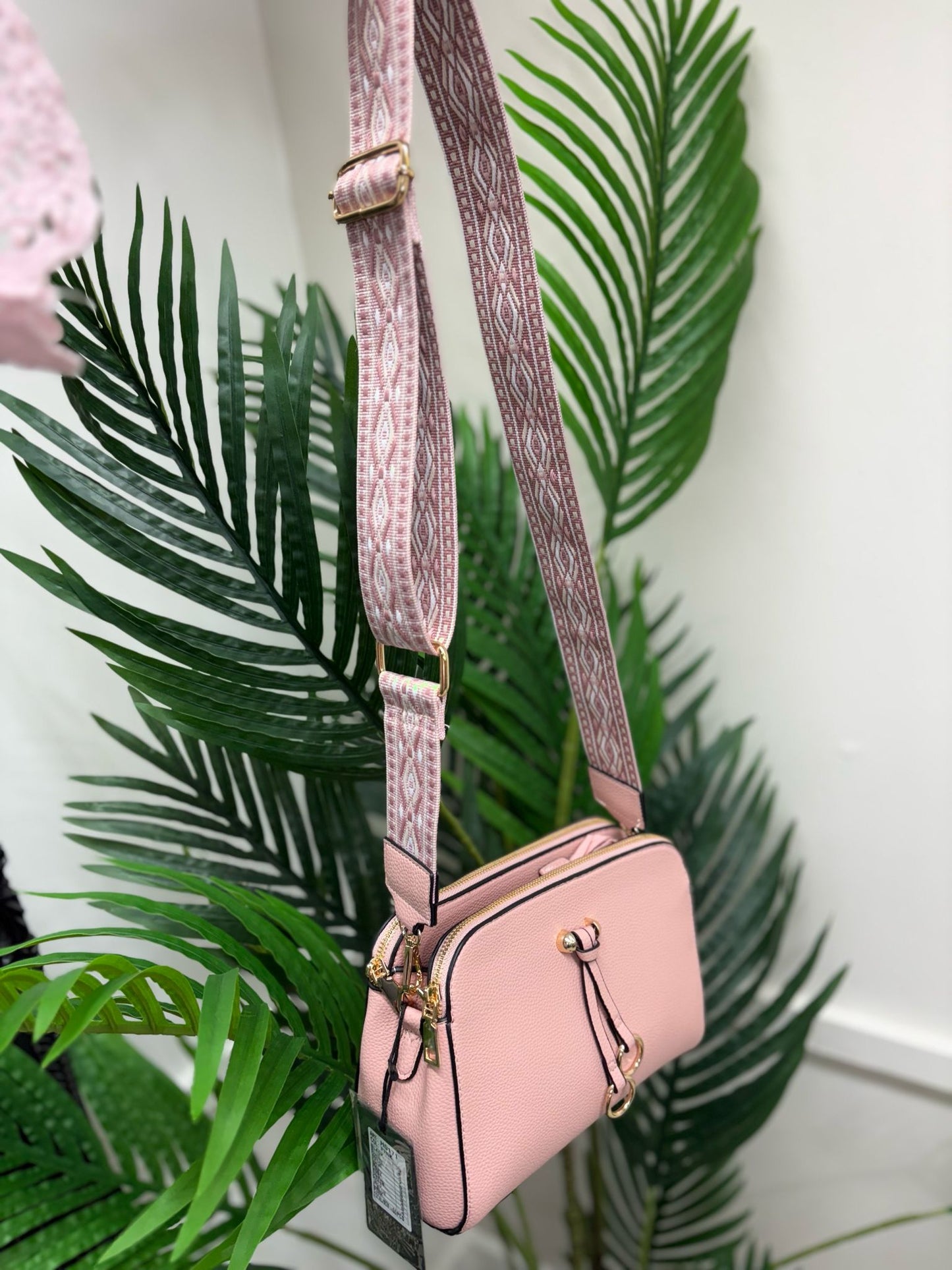 Nora Cross Body Bag - Pink
