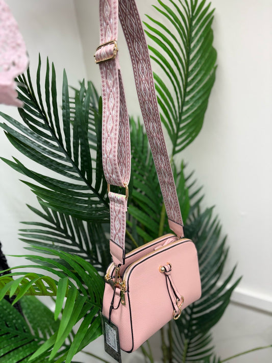 Nora Cross Body Bag - Pink