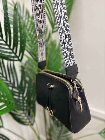 Nora Cross Body Bag - Black
